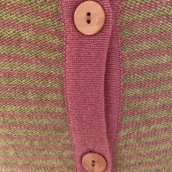 MASSIMO MOLINA / Cashmere Sweater/ Pink & Gray / Size Medium (44 Italian) - Picture 10 of 15